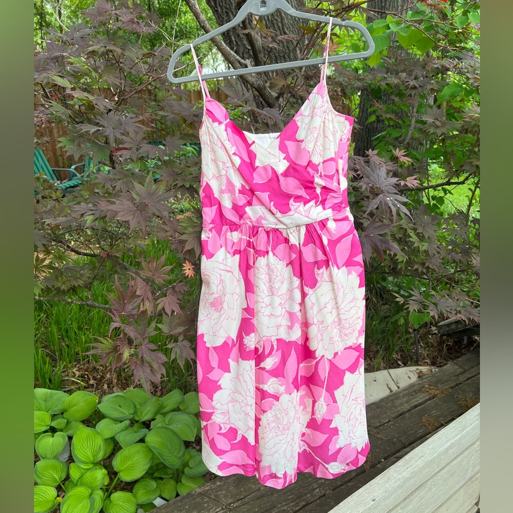 Trina Turk Pink Print Sundress